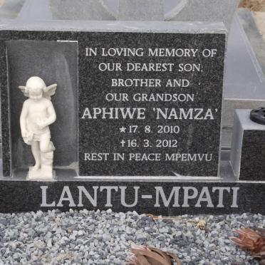 LANTU Aphiwe, Mpati 2010-2012