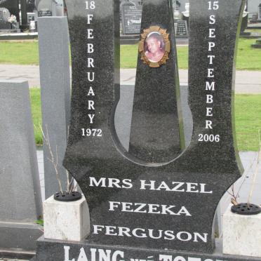 LAING Hazel Fezeka Ferguson nee TOTOYI 1972-2006