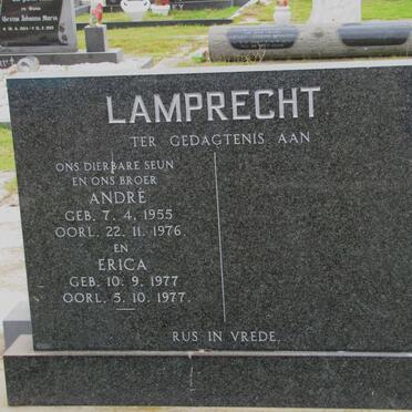 LAMPRECHT André 1955-1976 :: LAMPRECHT Erica 1977-1977