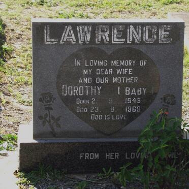 LAWRENCE Dorothy 1943-1968