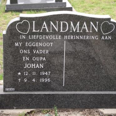 LANDMAN Johannes 1947-1996