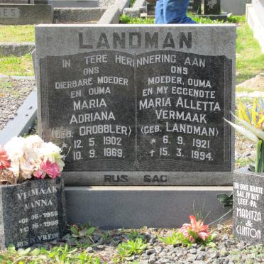 LANDMAN :: VERMAAK