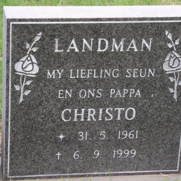 LANDMAN Christo 1961-1999
