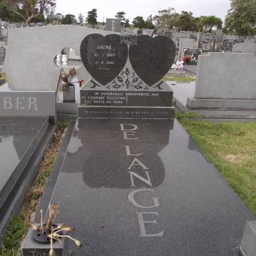 LANGE André, de 1947-1993 