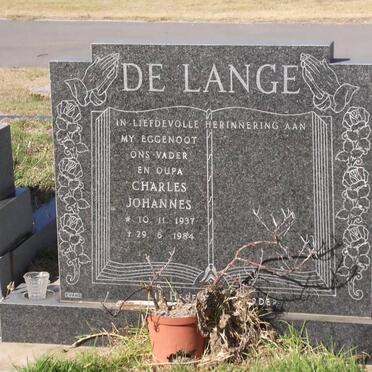 LANGE Charles Johannes, de 1937-1984