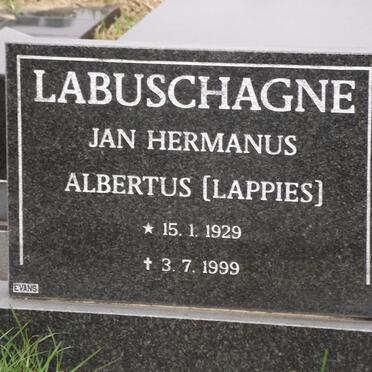 LABUSCHAGNE Jan Hermanus Albertus 1929-1999