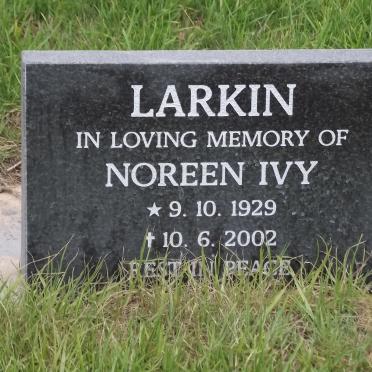 LARKIN Noreen Ivy 1929-2002
