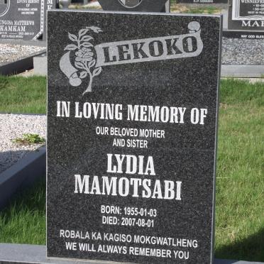 LEKOKO Lydia Mamotsabi 1955-2007