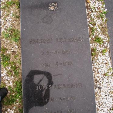 LECLERCQ Vincent 1967-1968 &amp; Jules 1931-1983