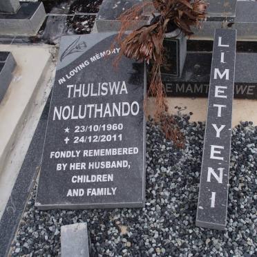 LIMETYENI Thuliswa Noluthando 1960-2011