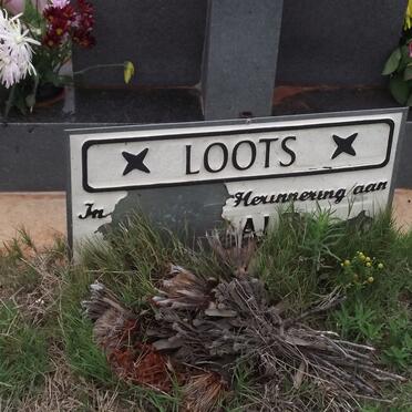 LOOTS Gerald 1944-2006