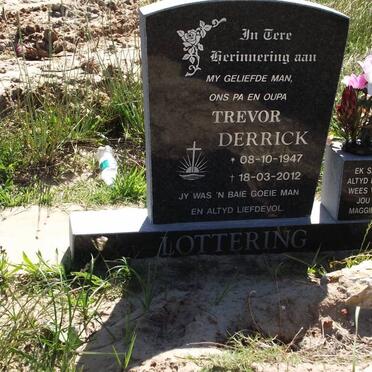 LOTTERING Trevor Derrick 1947-2012