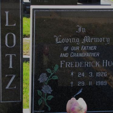 LOTZ Frederick Hugh 1926-1989