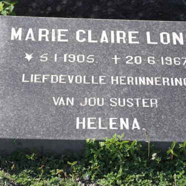 LONG Marie Claire 1905-1967