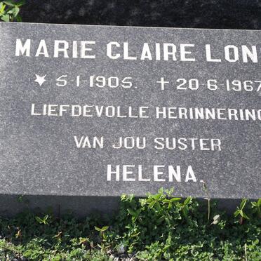 LONG Marie Claire 1905-1967