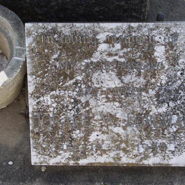 LONGMAN Horace W. -1959