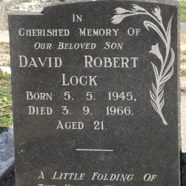 LOCK Davis Robert 1945-1966