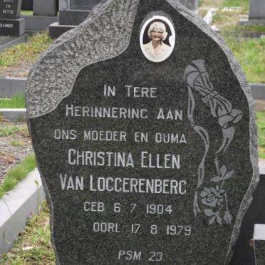LOGGERENBERG Christina Ellen, van 1904-1979