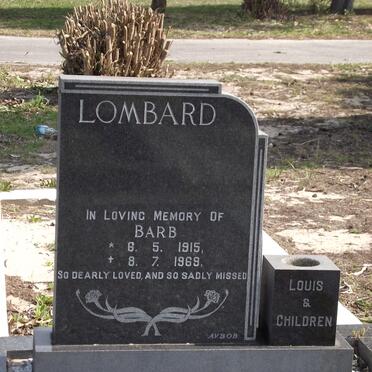 LOMBARD Barb 1915-1968