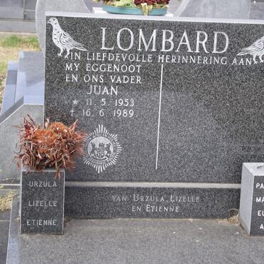 LOMBARD Juan 1953-1989