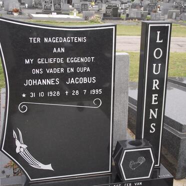 LOURENS Johannes Jacobus 1928-1995