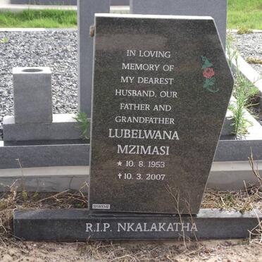 LUBELWANA Mzimasi 1953-2007