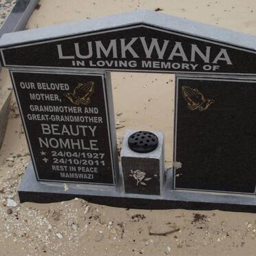 LUMKWANA Beauty Nomhle 1927-2011