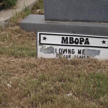 MBOPA M.K. 1928-2000
