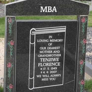 MBA Tenjiwe Florence 1949-2007