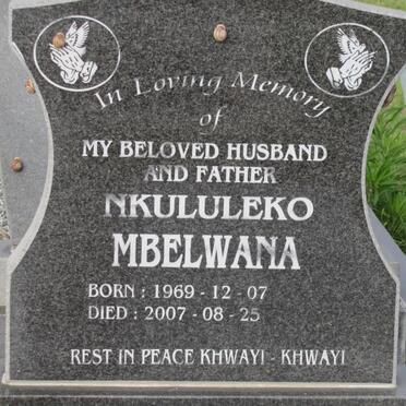 MBELWANA Nkululeko 1969-2007