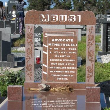 MBUSI Advocate Mthetheleli 1982-2010