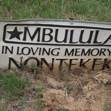 MBULULA Nontekeko 1923-2003