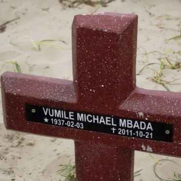 MBADA Vumile Michael 1937-2011