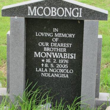 MCOBONGI Monwabisi 1976-2005