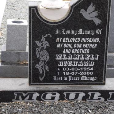 MGULI Mlamleli Richard 1954-2000