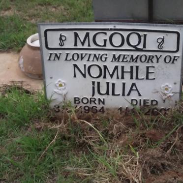 MGOQI Nomhle Julia 1964-2003