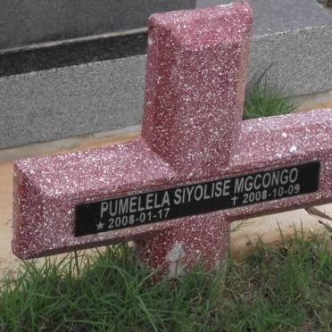 MGCONGO Pumelela Siyolise 2008-2008