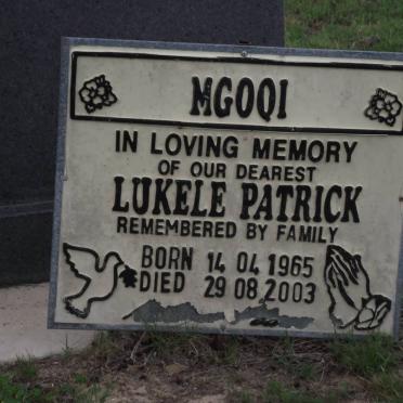 MGOQI Lukele Patrick 1965-2003