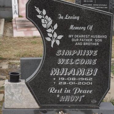 MHAMBI Simphiwe Welcolme 1962-2001