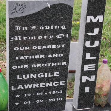 MJULENI Lungile Lawrence 1953-2010