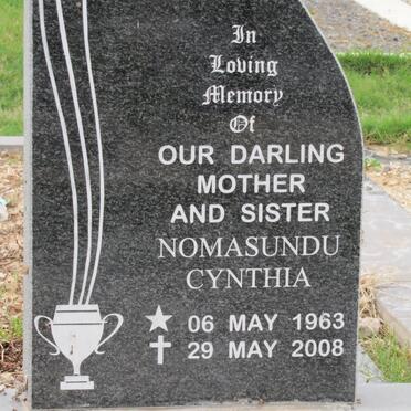 MJULENI Nomasundu Cynthia 1963-2008