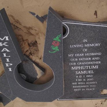 MKALIPI Mphutumi Samuel 1953-2010