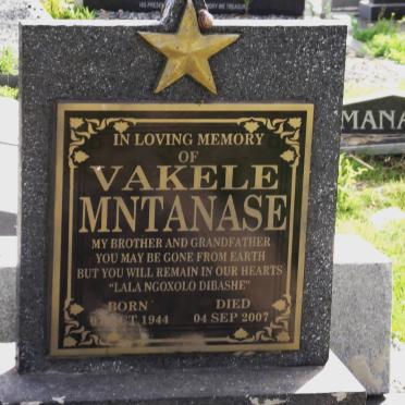 MNTANASE Vakele 1944-2007