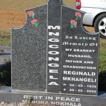 MNGCONGELA Reginald Mkhangeli 1939-2009