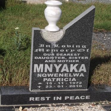 MNYAKA Nqwenelwa Patricia 1972-2010
