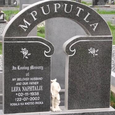 MPUPUTLA Lefa Naphtalie 1938-2002