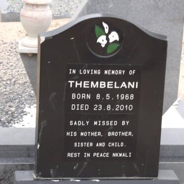 MTONGANA Thembelani 1968-2010