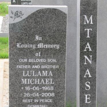 MTANASE Lulama Michael 1968-2008