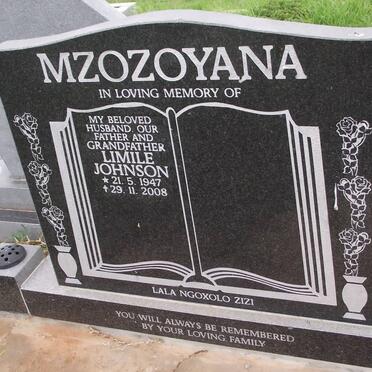 MZOZOYANA Limile Johnson 1947-2008