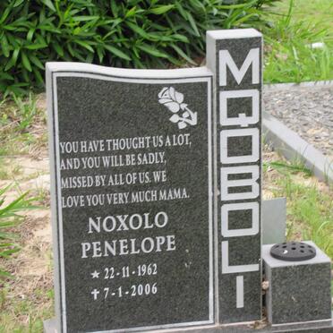 MQOBOLI Noxolo Penelope 1962-2006